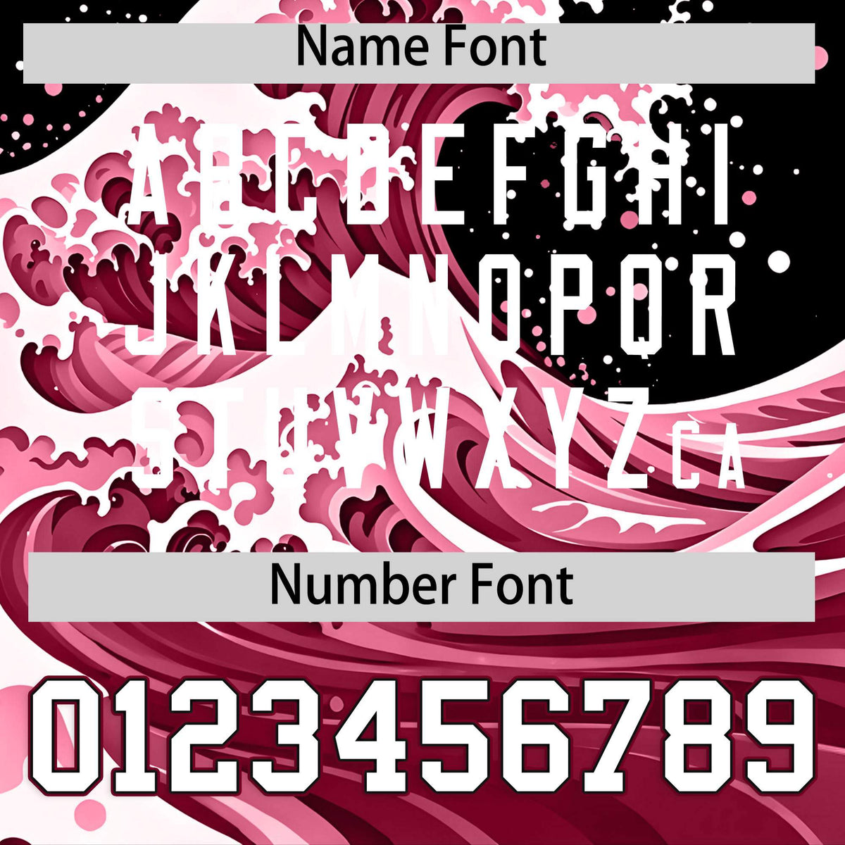 Custom Black Wave Graffiti Pattern Authentic Baseball Jersey| KXKSHOP