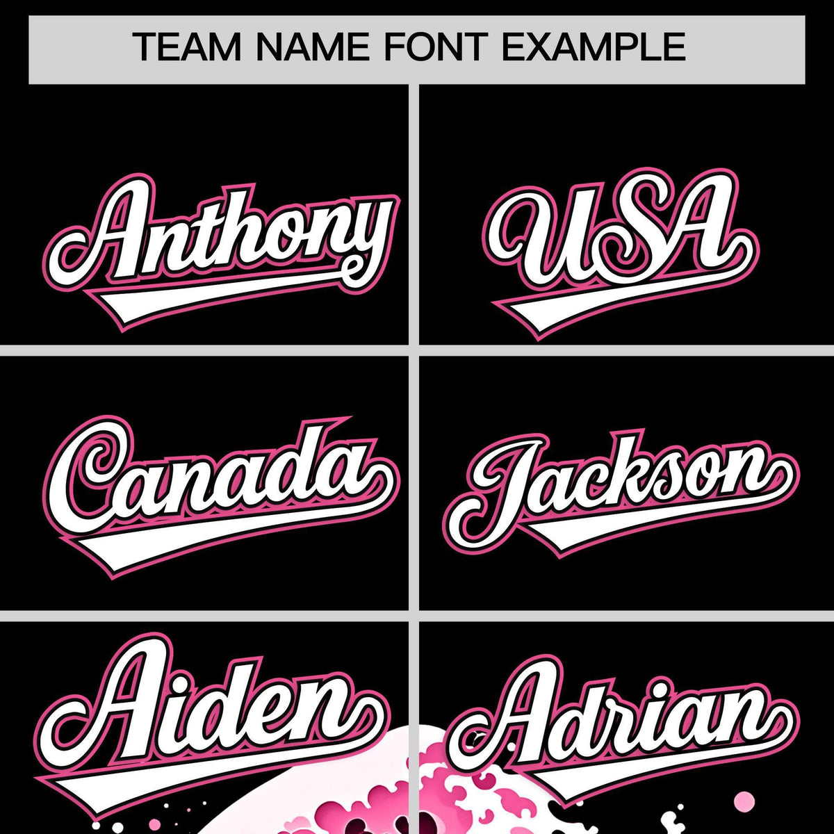 Custom Black Wave Graffiti Pattern Authentic Baseball Jersey| KXKSHOP