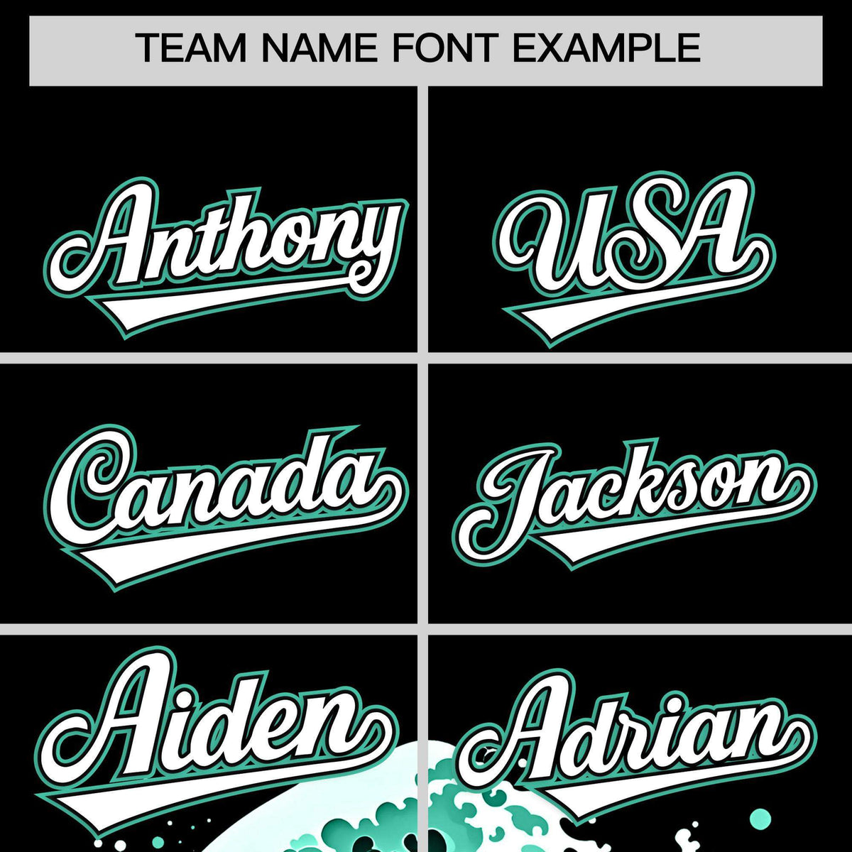 Custom Black Wave Graffiti Pattern Authentic Baseball Jersey| KXKSHOP