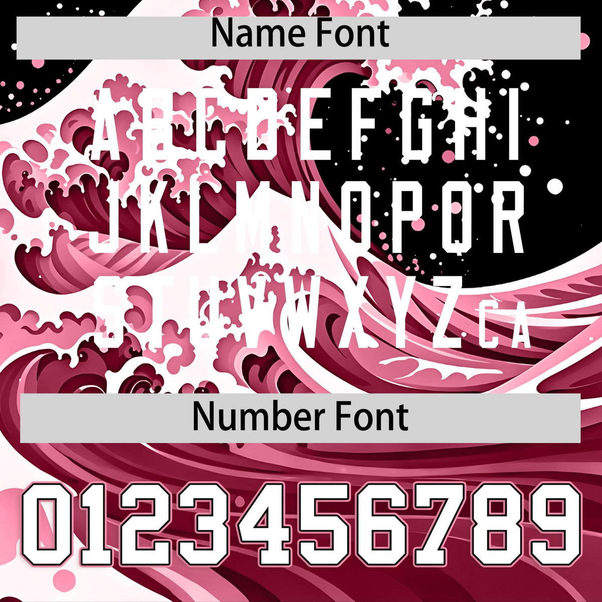 Custom Black Wave Graffiti Pattern Authentic Baseball Jersey| KXKSHOP