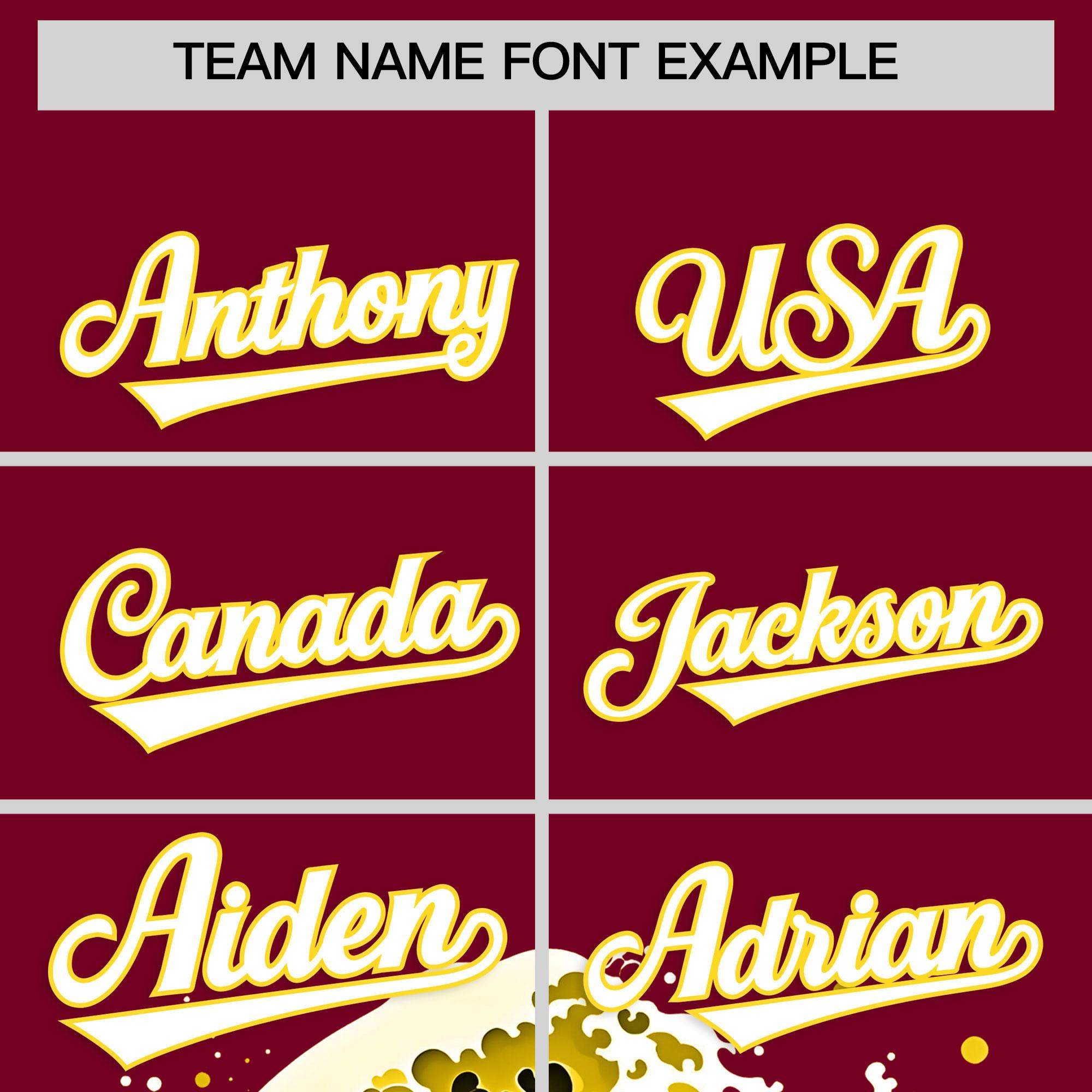 Custom Crimson Wave Graffiti Pattern Authentic Baseball Jersey| KXKSHOP