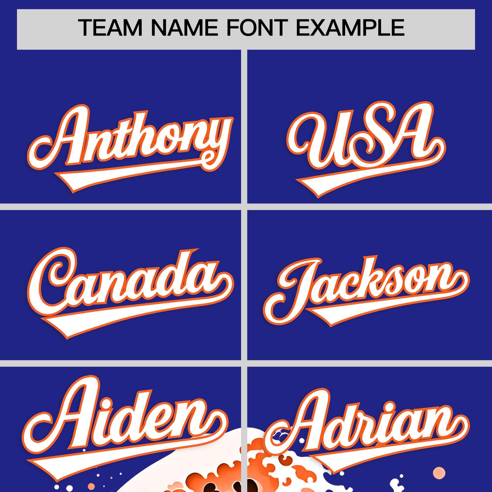 Custom Royal Wave Graffiti Pattern Authentic Baseball Jersey | KXKSHOP