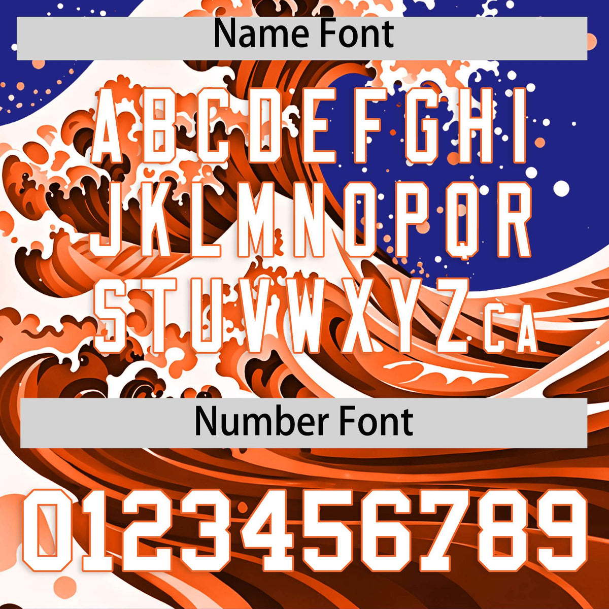 Custom Royal Wave Graffiti Pattern Authentic Baseball Jersey| KXKSHOP