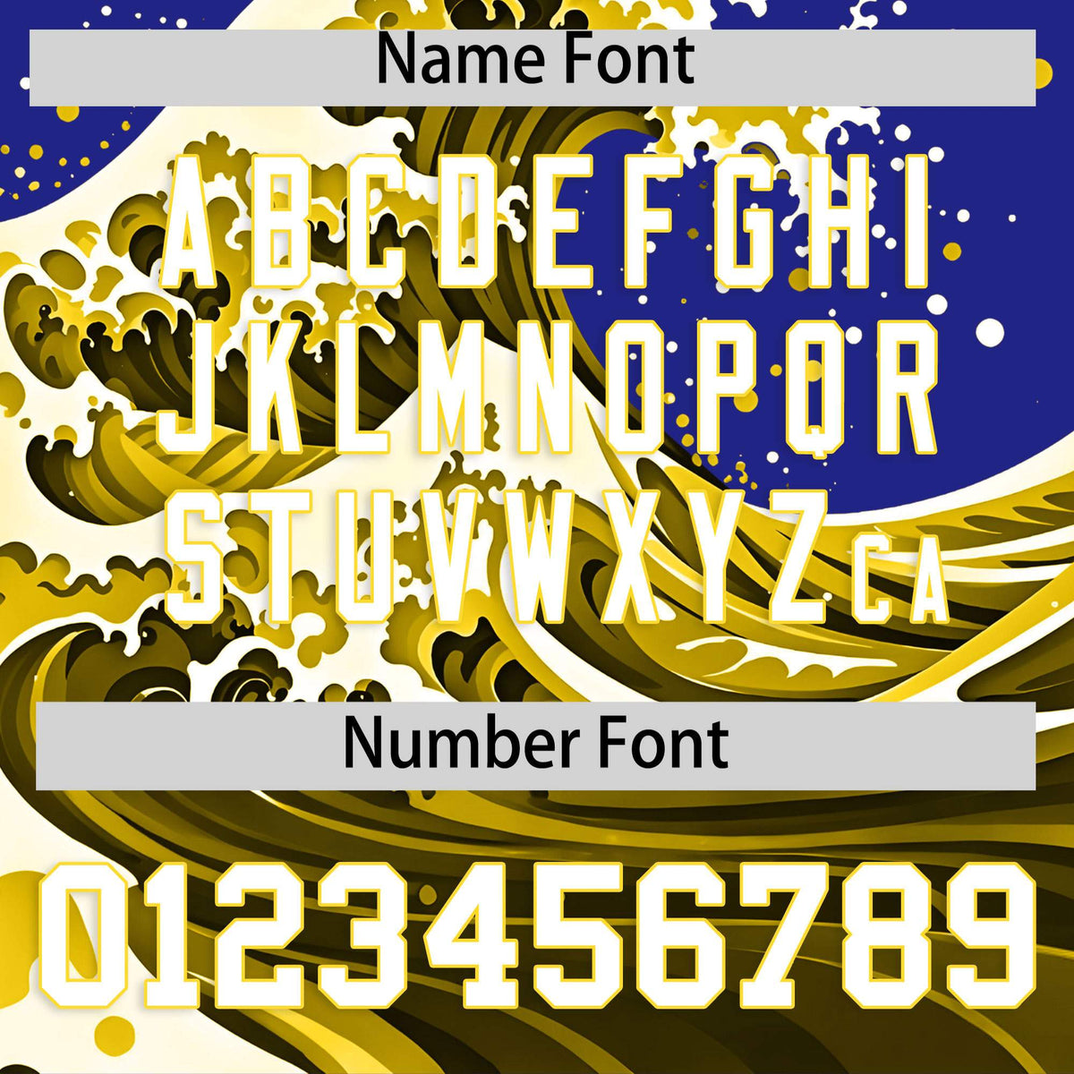 Custom Royal Wave Graffiti Pattern Authentic Baseball Jersey| KXKSHOP