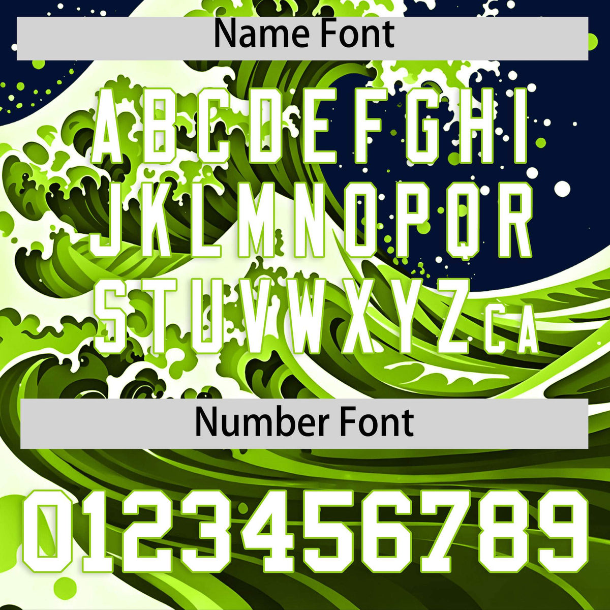 Custom Navy Wave Graffiti Pattern Authentic Baseball Jersey| KXKSHOP