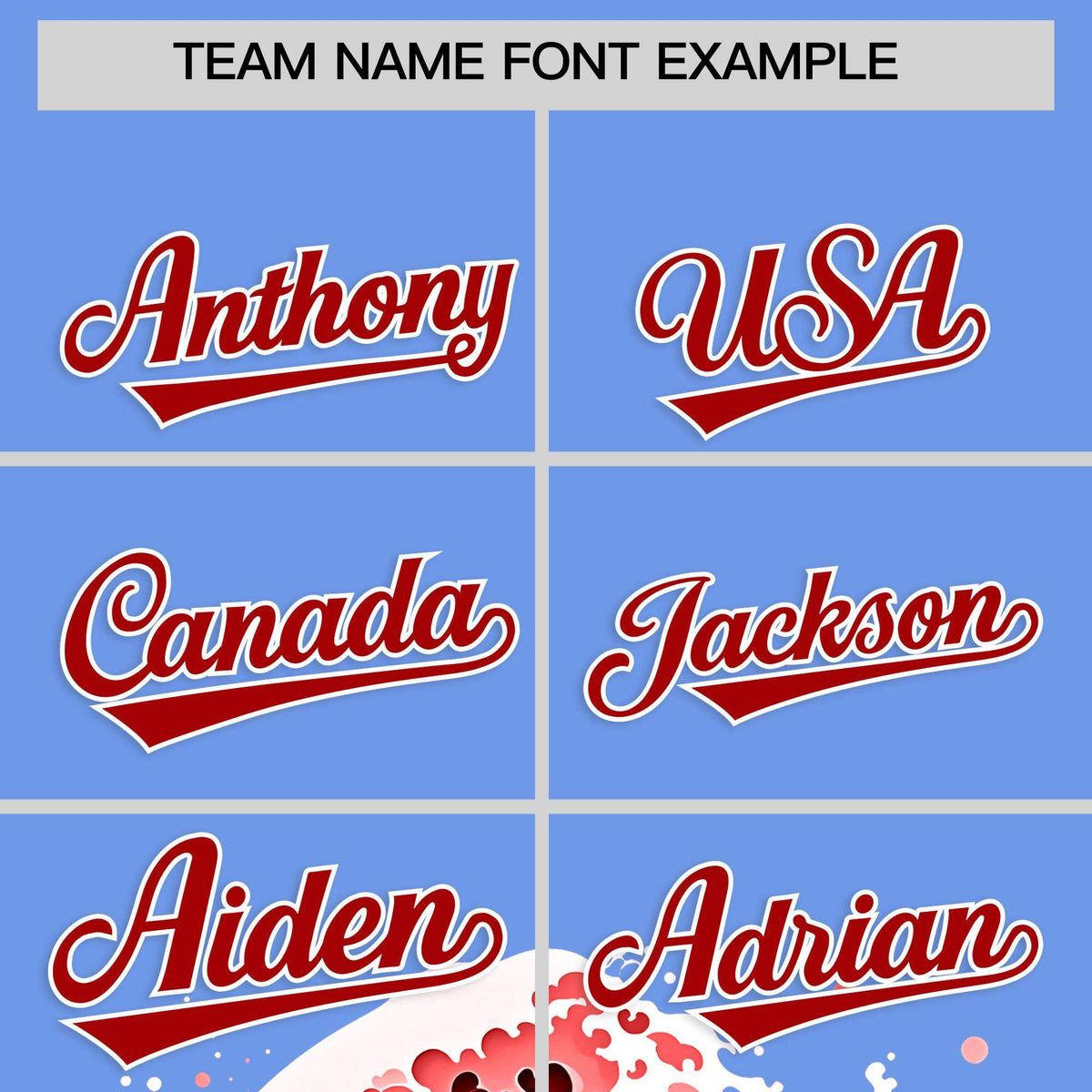 Custom Light Blue Wave Graffiti Pattern Authentic Baseball Jersey| KXKSHOP