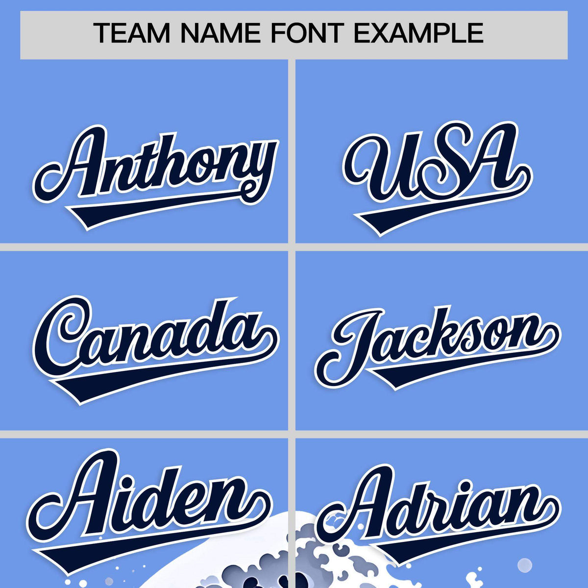 Custom Light Blue Wave Graffiti Pattern Authentic Baseball Jersey| KXKSHOP