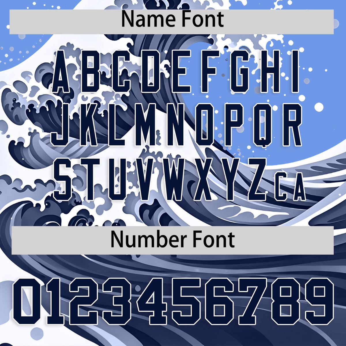 Custom Light Blue Wave Graffiti Pattern Authentic Baseball Jersey| KXKSHOP