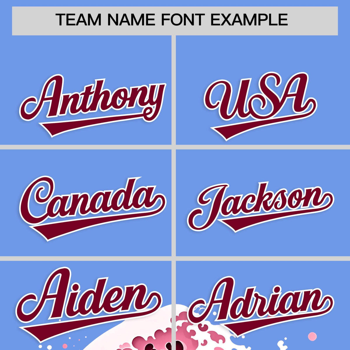 Custom Light Blue Wave Graffiti Pattern Authentic Baseball Jersey| KXKSHOP