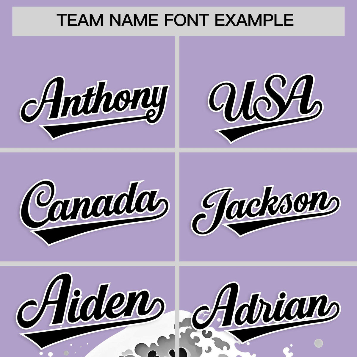 Custom Light Purple Wave Graffiti Pattern Authentic Baseball Jersey| KXKSHOP