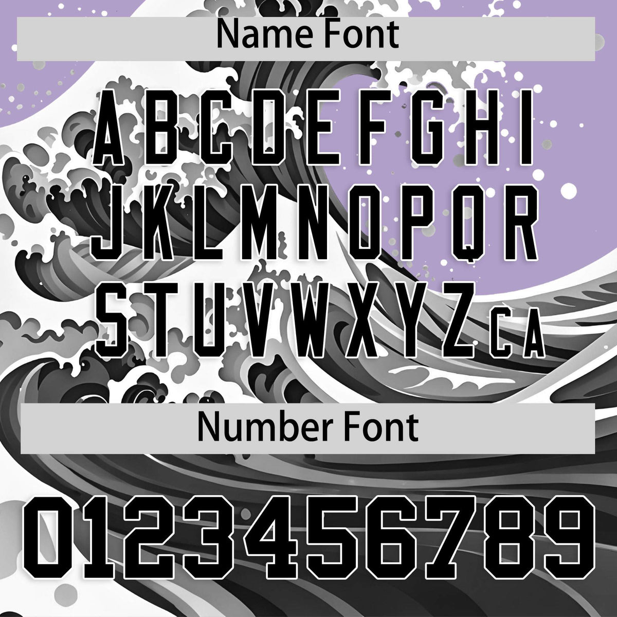 Custom Light Purple Wave Graffiti Pattern Authentic Baseball Jersey| KXKSHOP