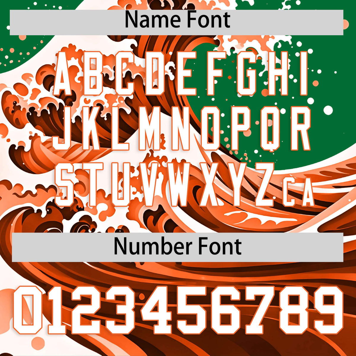 Custom Kelly Green Wave Graffiti Pattern Authentic Baseball Jersey| KXKSHOP