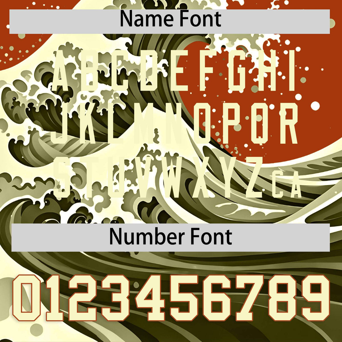 Custom Texas Orange Wave Graffiti Pattern Authentic Baseball Jersey| KXKSHOP