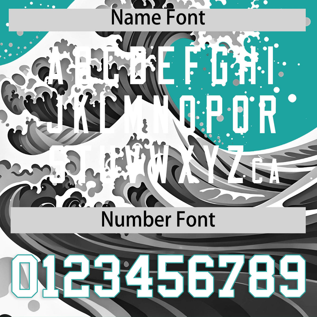 Custom Aqua Wave Graffiti Pattern Authentic Baseball Jersey| KXKSHOP