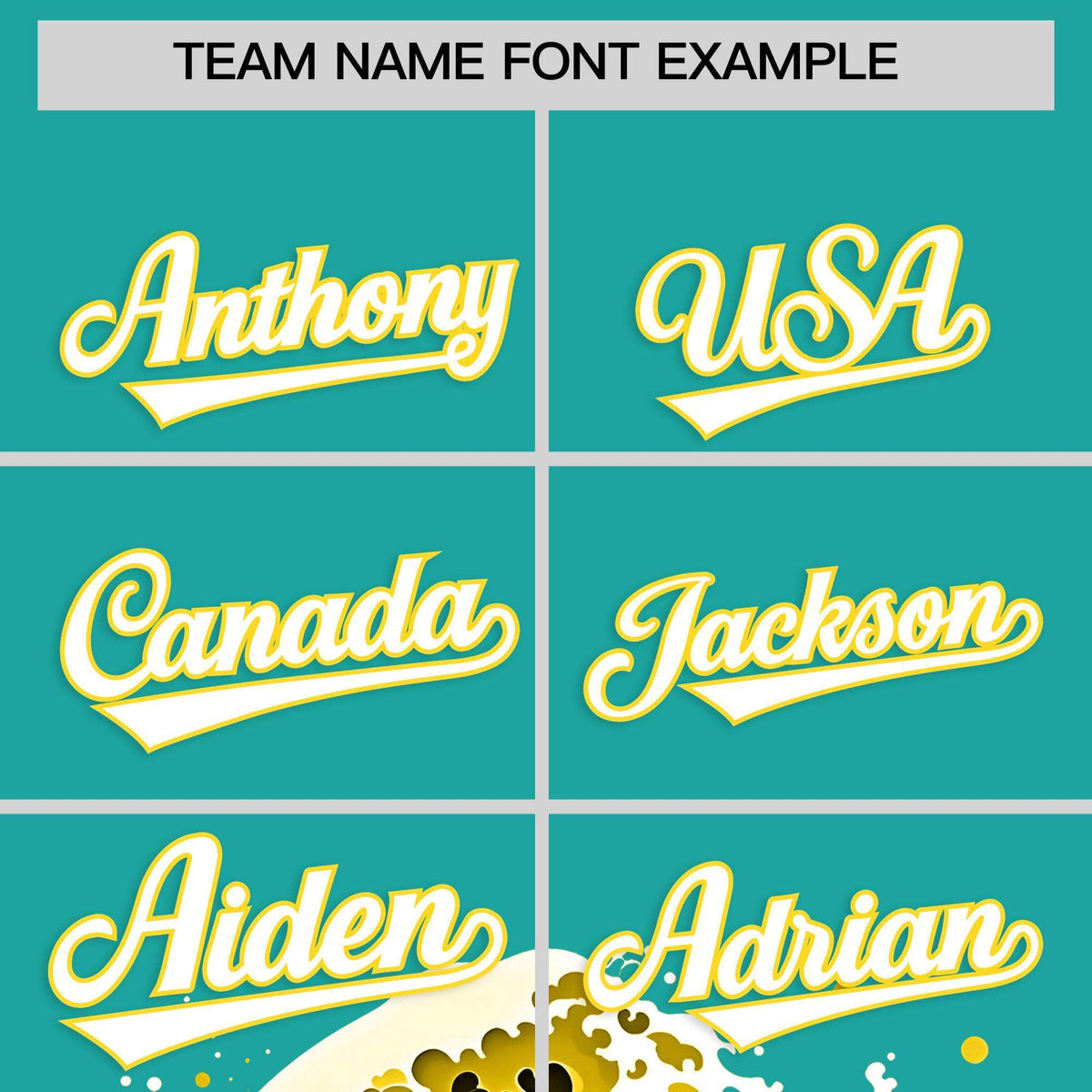 Custom Aqua Wave Graffiti Pattern Authentic Baseball Jersey| KXKSHOP