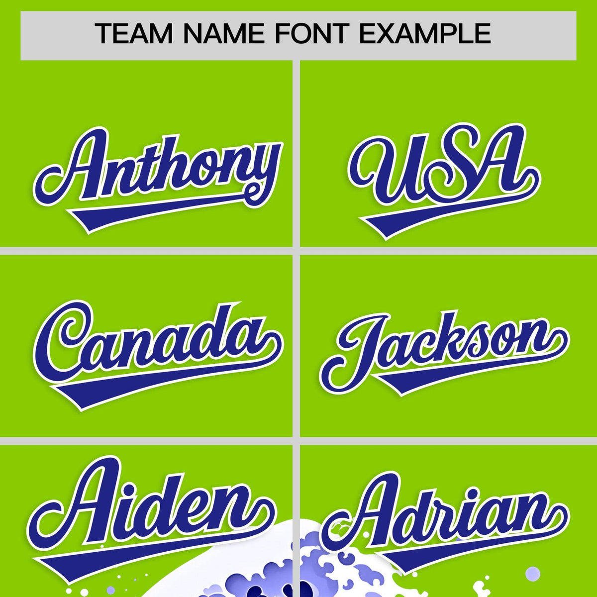 Custom Neon Green Wave Graffiti Pattern Authentic Baseball Jersey| KXKSHOP