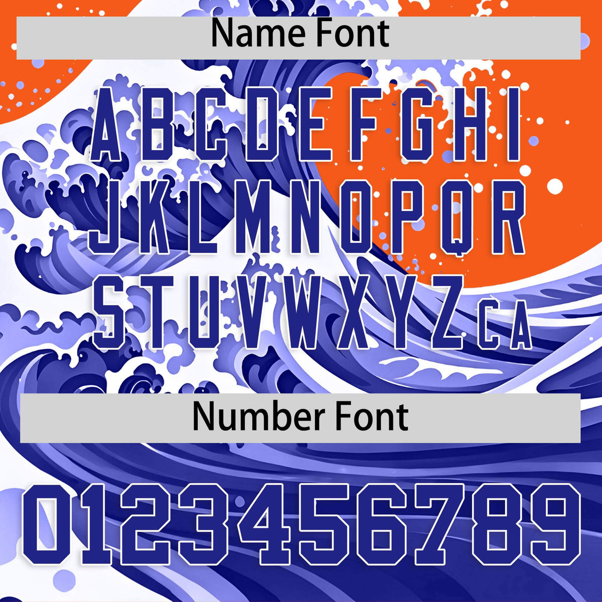 Custom Orange Wave Graffiti Pattern Authentic Baseball Jersey| KXKSHOP