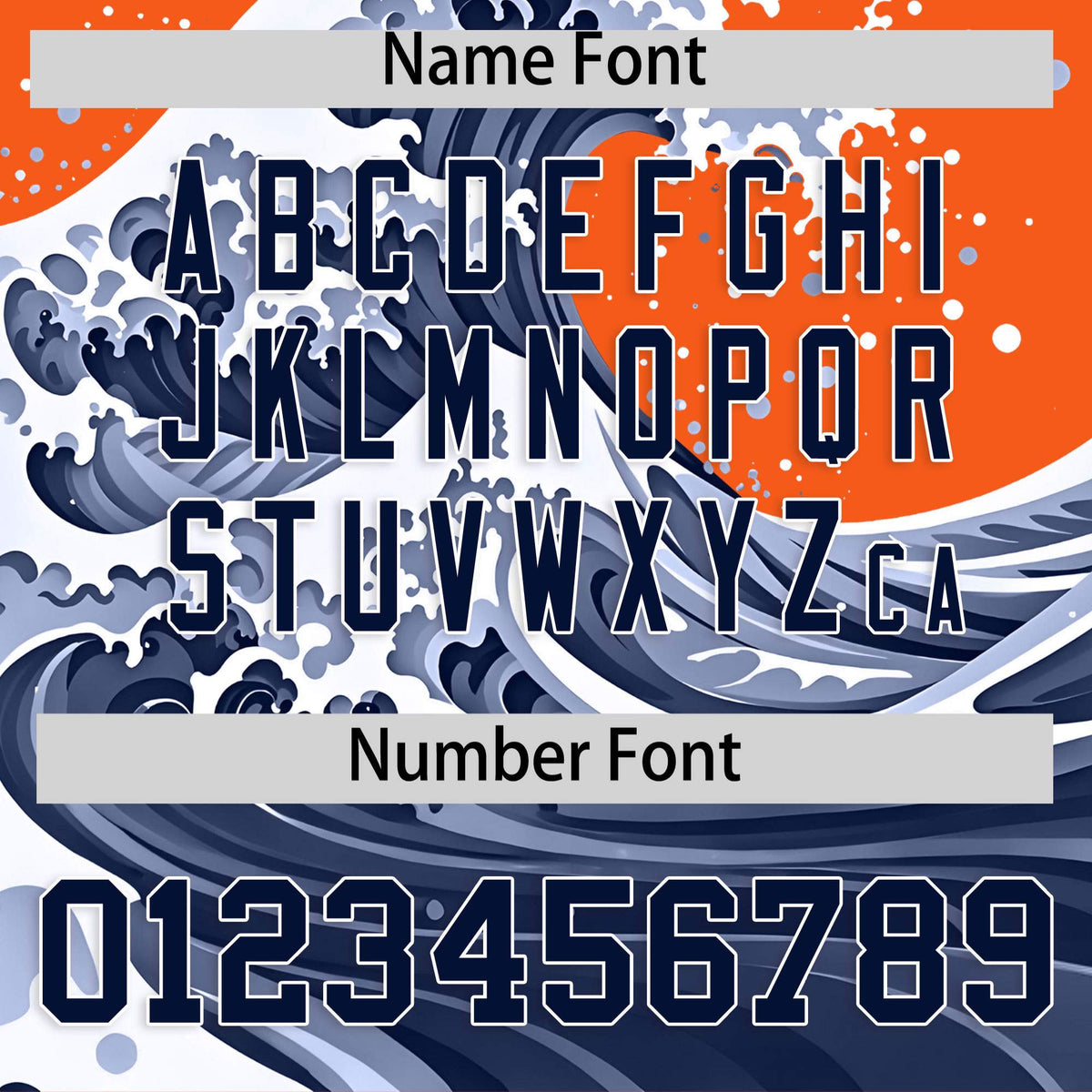 Custom Orange Wave Graffiti Pattern Authentic Baseball Jersey| KXKSHOP