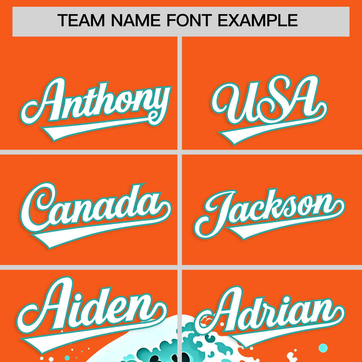 Custom Orange Wave Graffiti Pattern Authentic Baseball Jersey| KXKSHOP