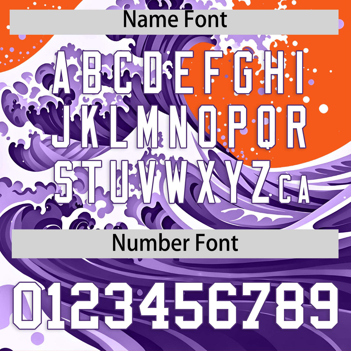 Custom Orange Wave Graffiti Pattern Authentic Baseball Jersey| KXKSHOP