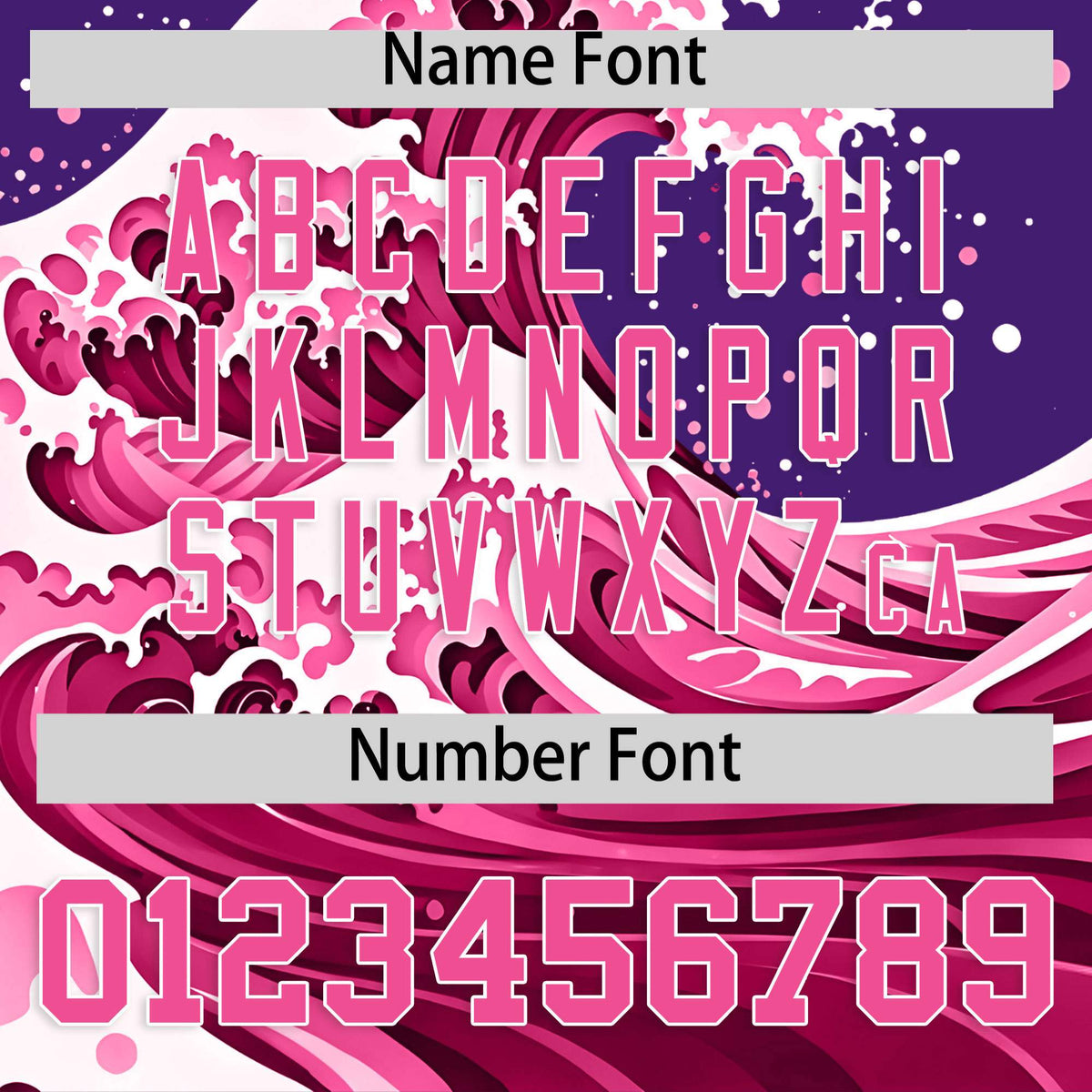 Custom Purple Wave Graffiti Pattern Authentic Baseball Jersey| KXKSHOP