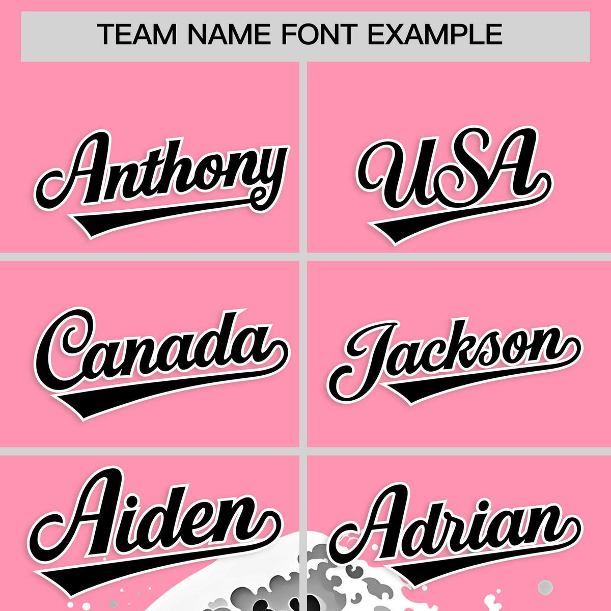 Custom Light Pink Wave Graffiti Pattern Authentic Baseball Jersey| KXKSHOP