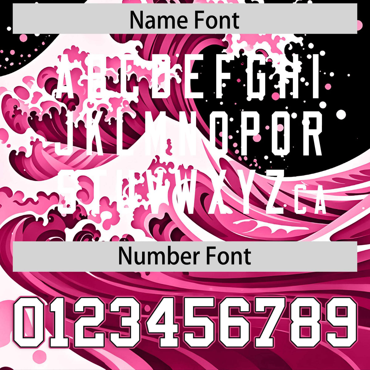 Custom Black Wave Graffiti Pattern Authentic Baseball Jersey| KXKSHOP