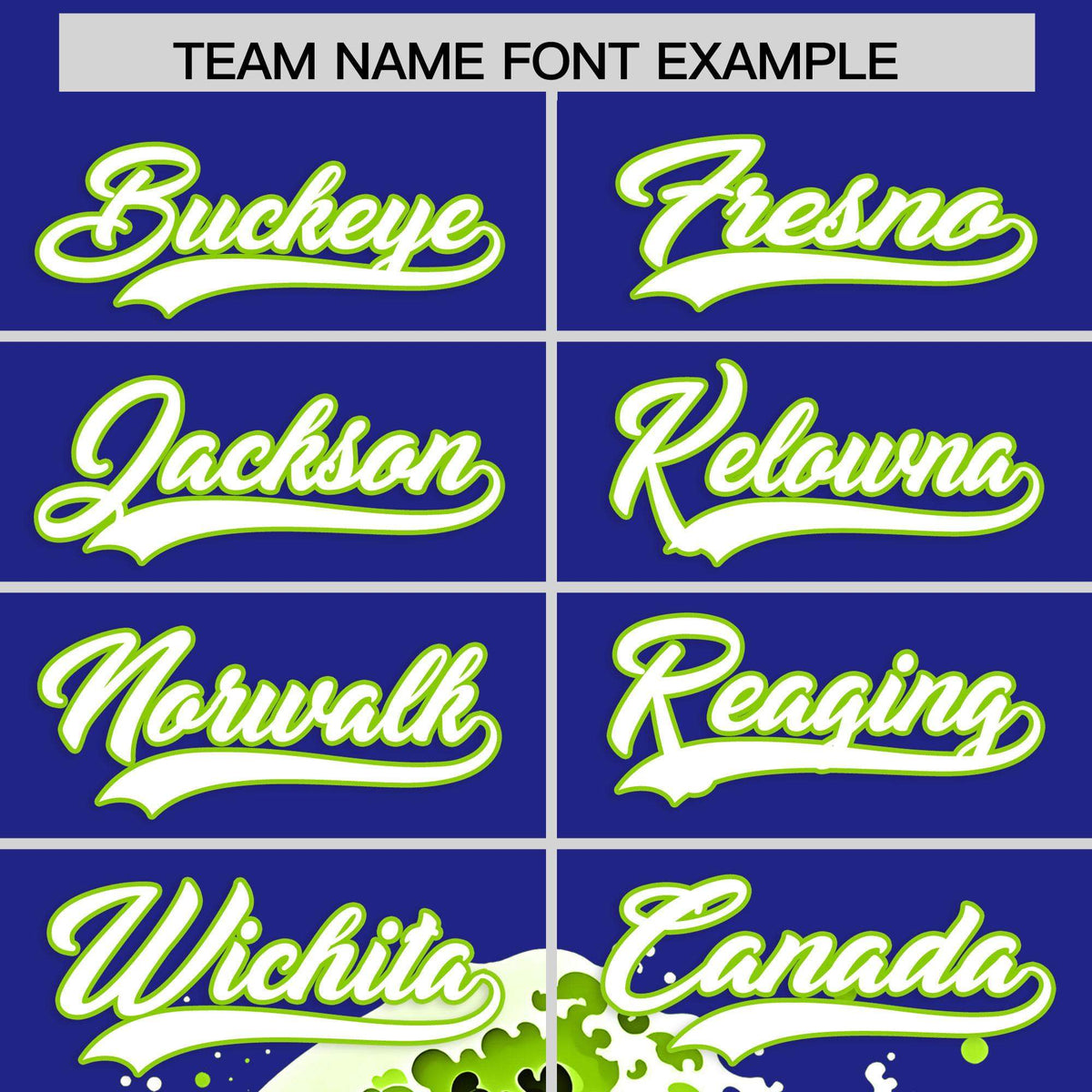 Custom Royal Wave Graffiti Pattern Authentic Baseball Jersey| KXKSHOP