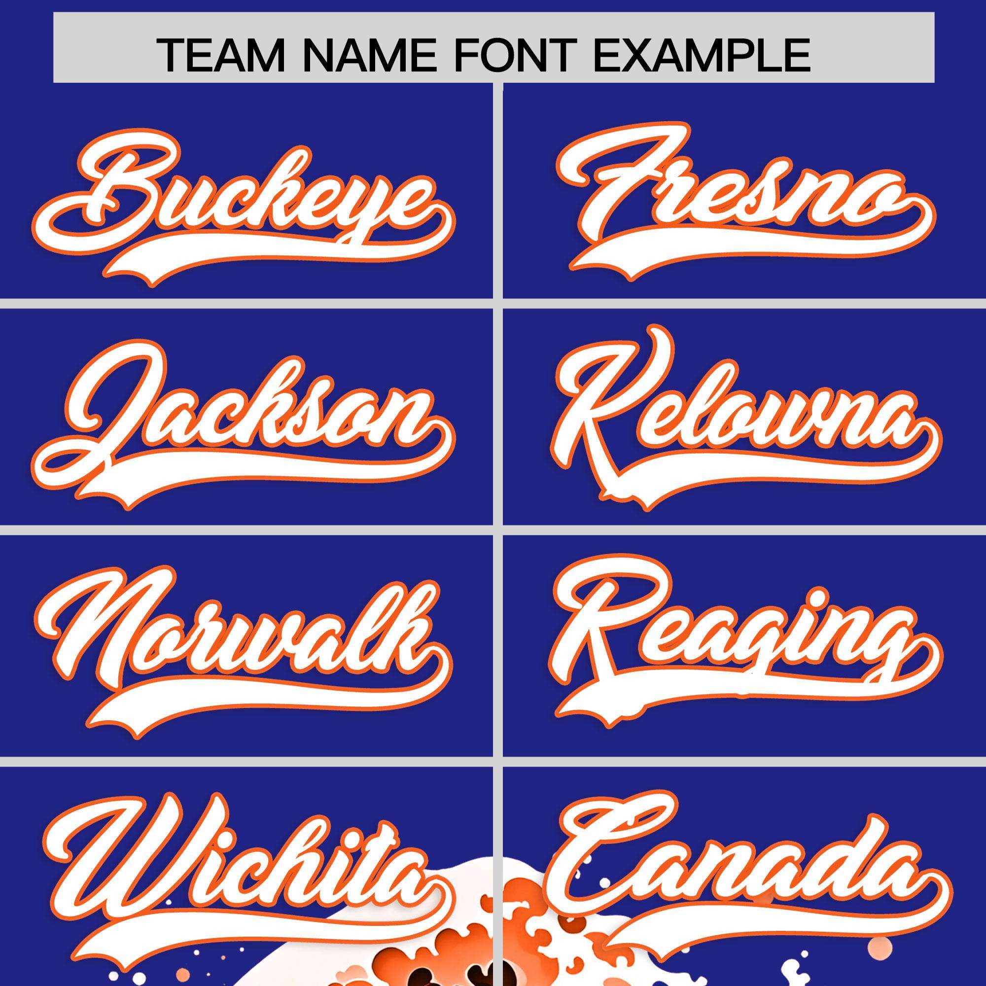 Custom Royal Wave Graffiti Pattern Authentic Baseball Jersey | KXKSHOP