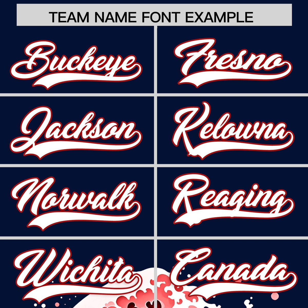 Custom Navy Wave Graffiti Pattern Authentic Baseball Jersey| KXKSHOP