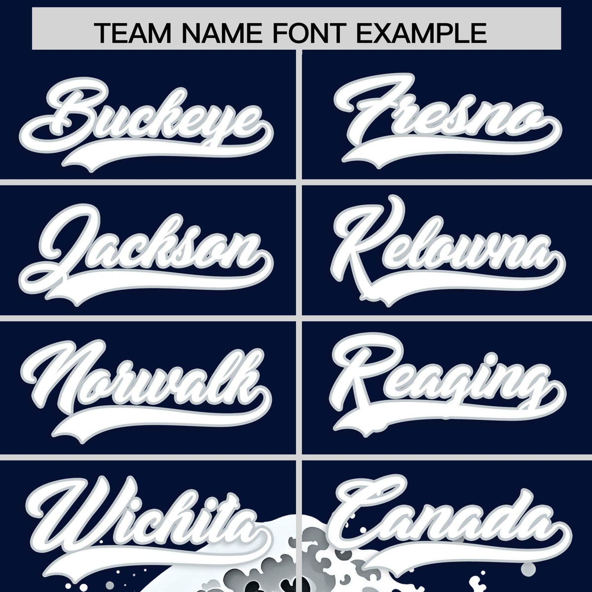 Custom Navy Wave Graffiti Pattern Authentic Baseball Jersey| KXKSHOP