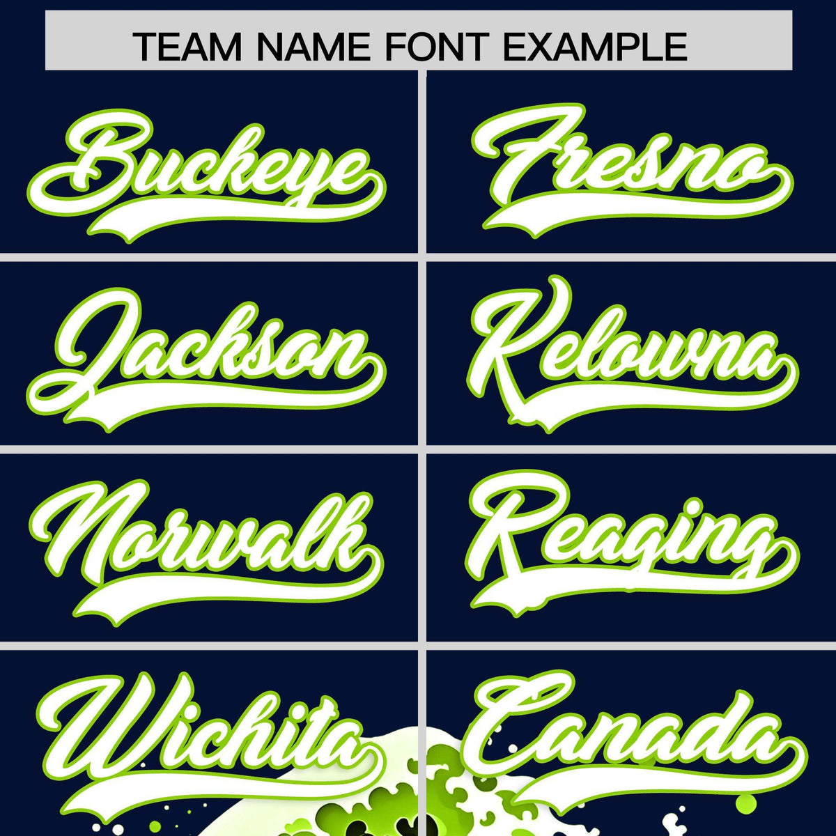 Custom Navy Wave Graffiti Pattern Authentic Baseball Jersey| KXKSHOP