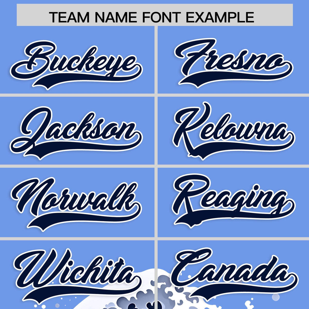 Custom Light Blue Wave Graffiti Pattern Authentic Baseball Jersey| KXKSHOP