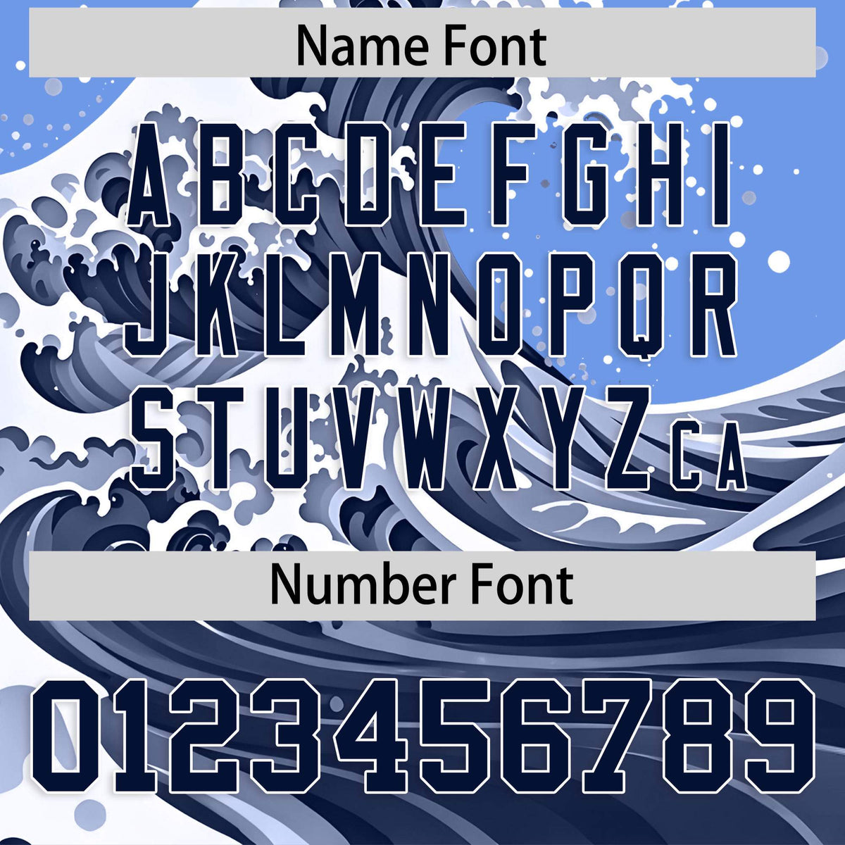 Custom Light Blue Wave Graffiti Pattern Authentic Baseball Jersey| KXKSHOP