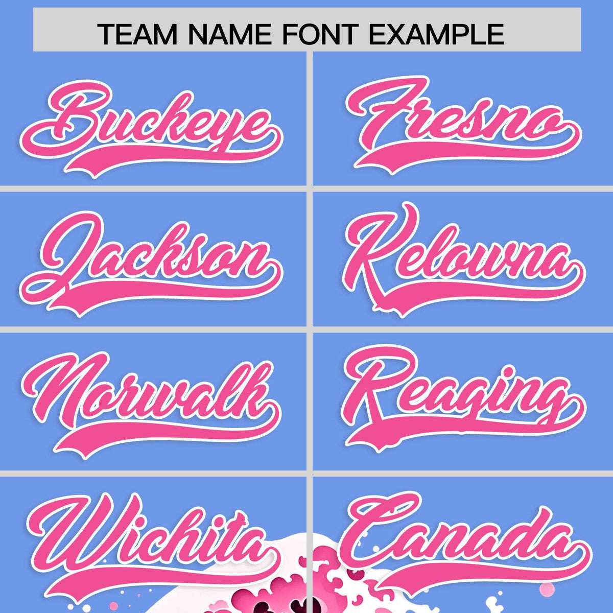 Custom Light Blue Wave Graffiti Pattern Authentic Baseball Jersey| KXKSHOP