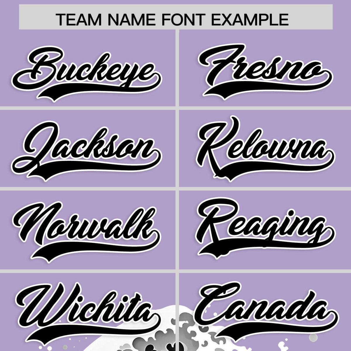 Custom Light Purple Wave Graffiti Pattern Authentic Baseball Jersey| KXKSHOP