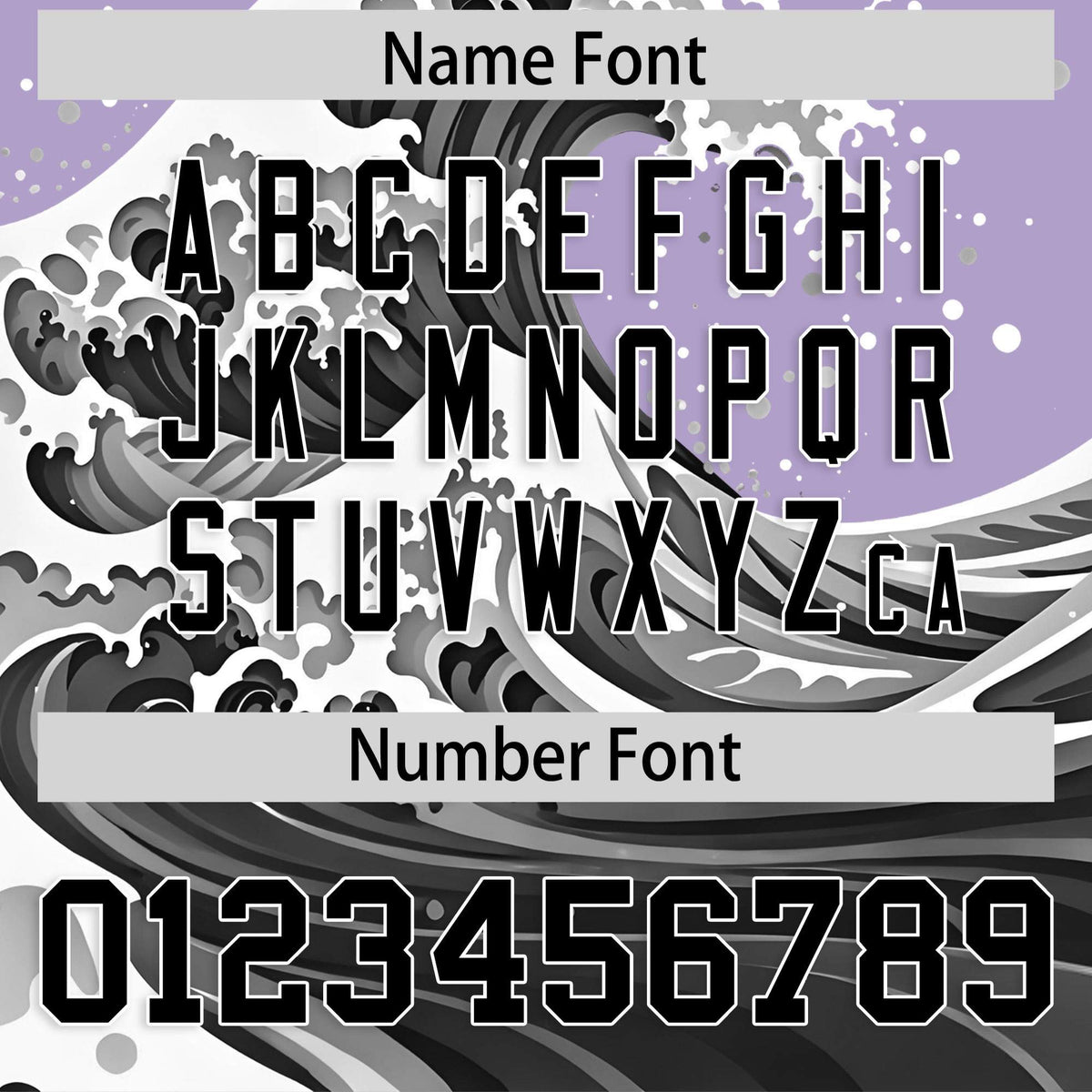 Custom Light Purple Wave Graffiti Pattern Authentic Baseball Jersey| KXKSHOP