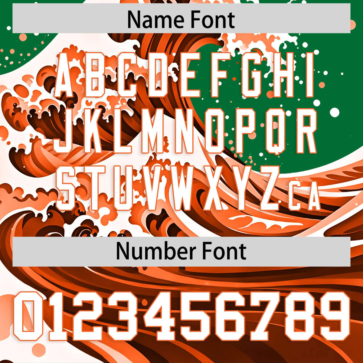 Custom Kelly Green Wave Graffiti Pattern Authentic Baseball Jersey| KXKSHOP