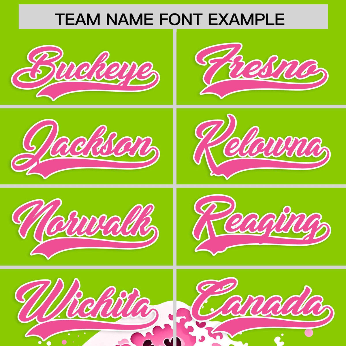 Custom Neon Green Wave Graffiti Pattern Authentic Baseball Jersey| KXKSHOP