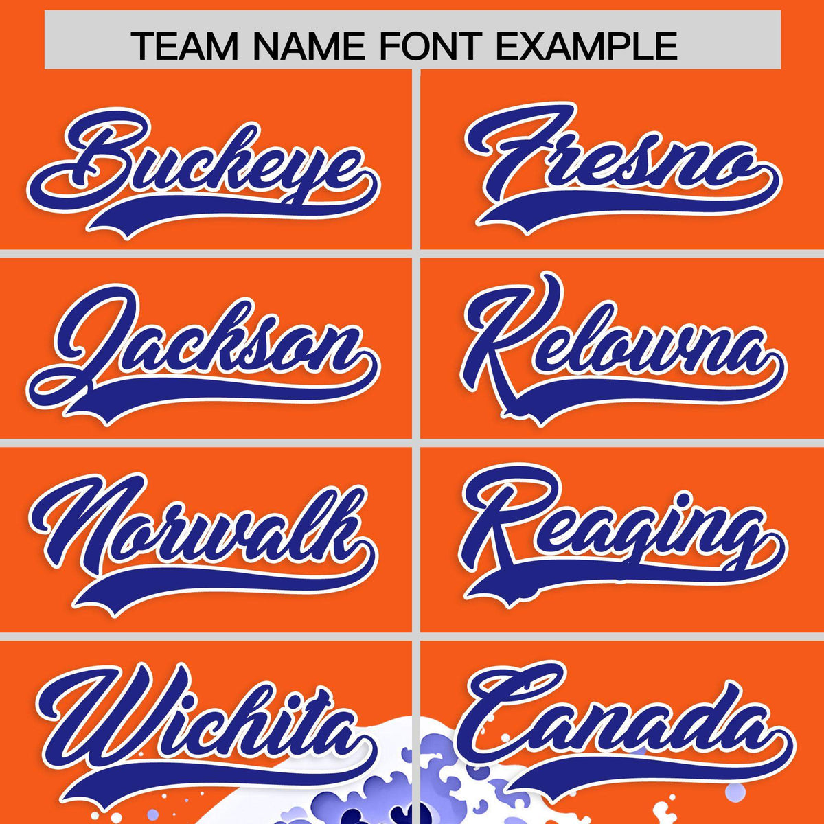 Custom Orange Wave Graffiti Pattern Authentic Baseball Jersey| KXKSHOP