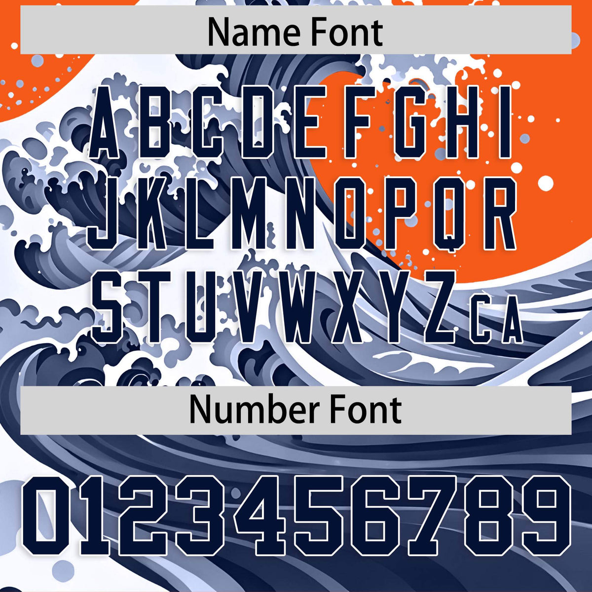 Custom Orange Wave Graffiti Pattern Authentic Baseball Jersey| KXKSHOP