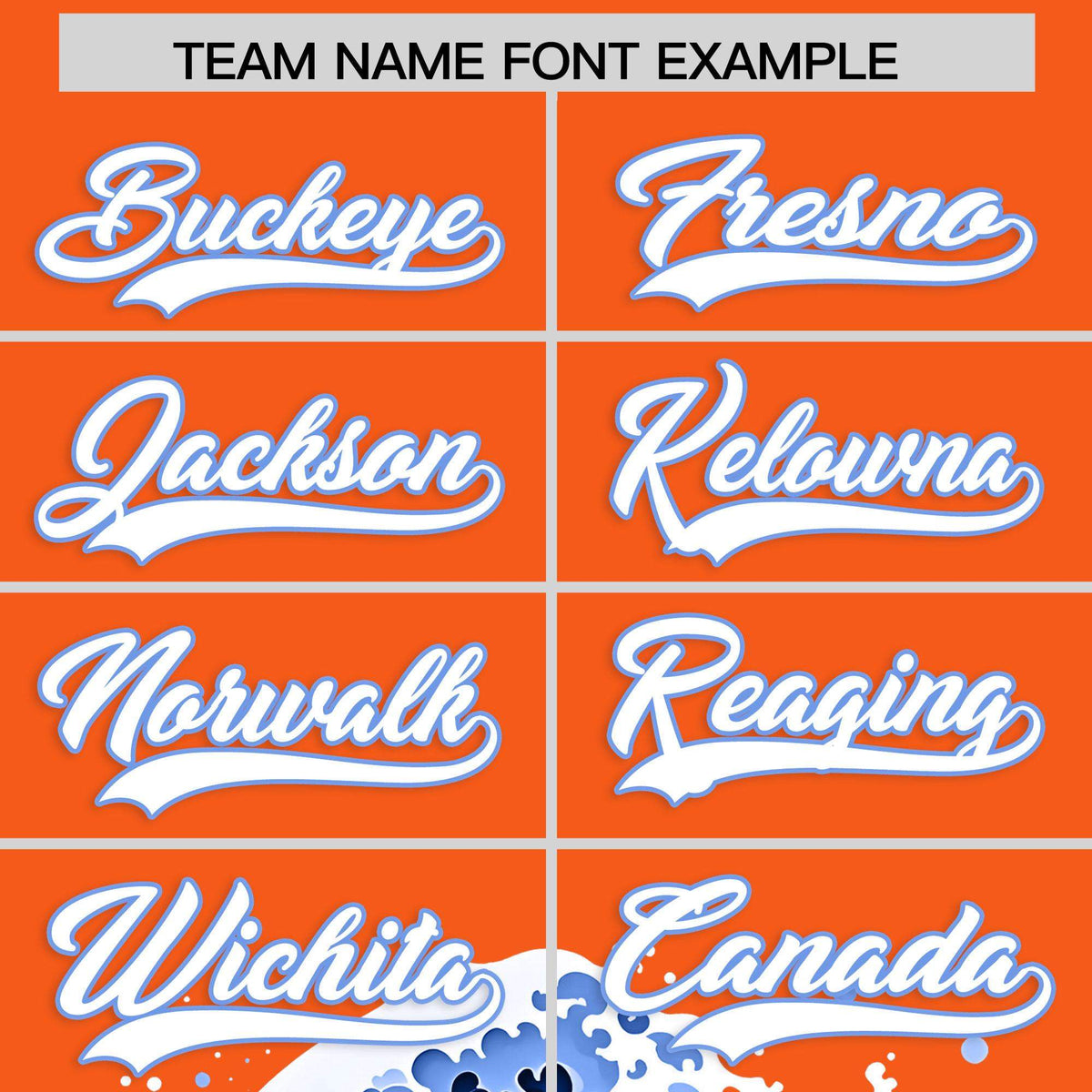 Custom Orange Wave Graffiti Pattern Authentic Baseball Jersey| KXKSHOP