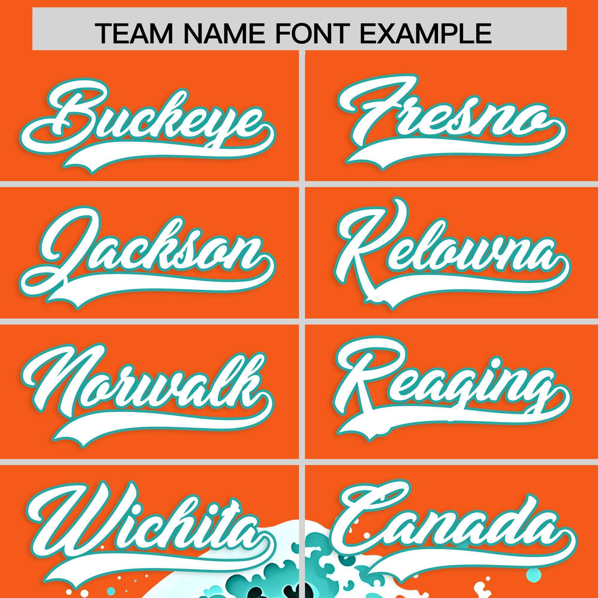 Custom Orange Wave Graffiti Pattern Authentic Baseball Jersey| KXKSHOP