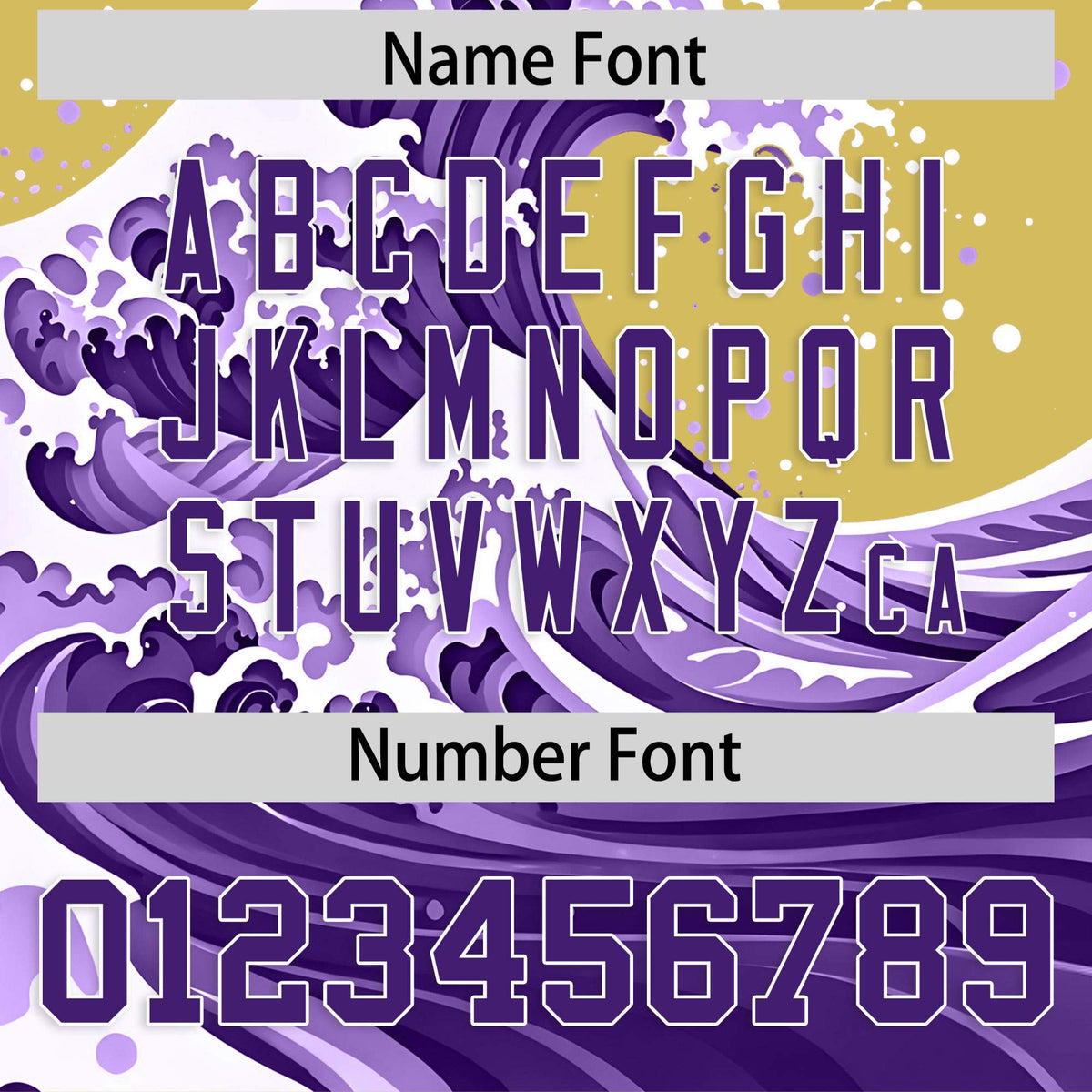 Custom Old Gold Wave Graffiti Pattern Authentic Baseball Jersey| KXKSHOP