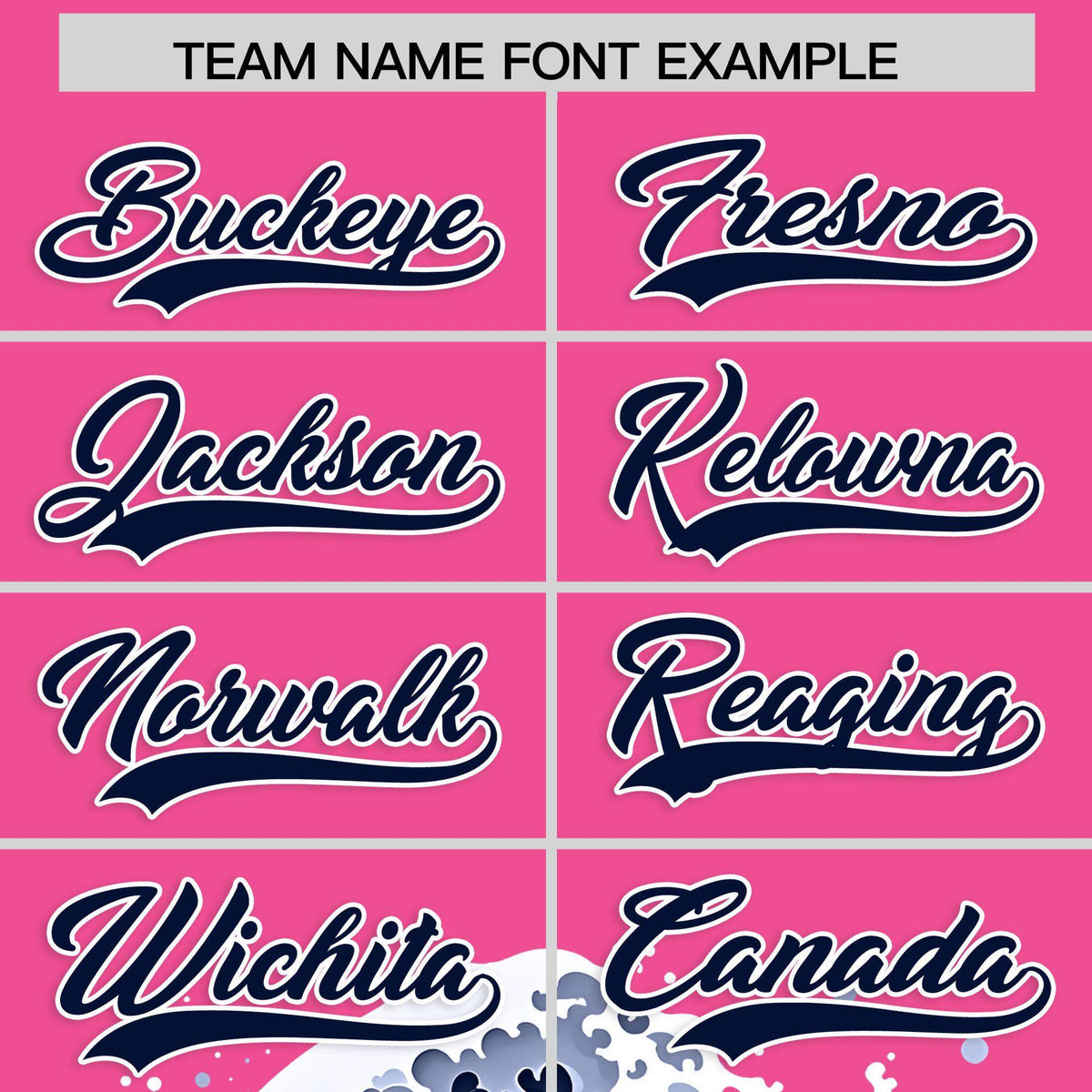 Custom Pink Wave Graffiti Pattern Authentic Baseball Jersey| KXKSHOP