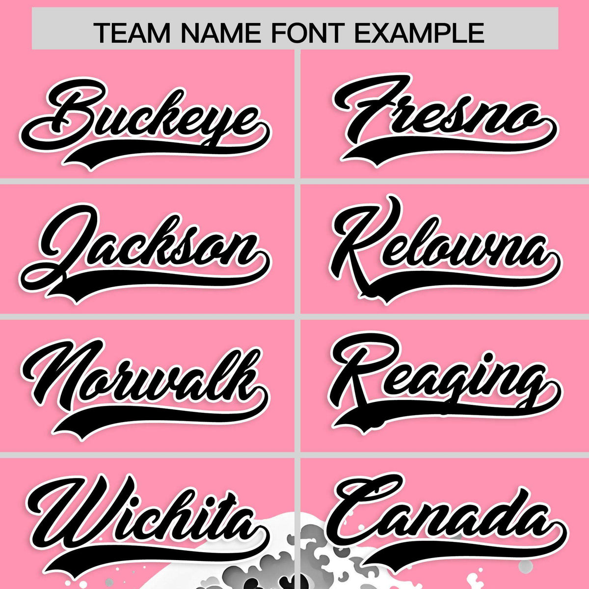 Custom Light Pink Wave Graffiti Pattern Authentic Baseball Jersey| KXKSHOP