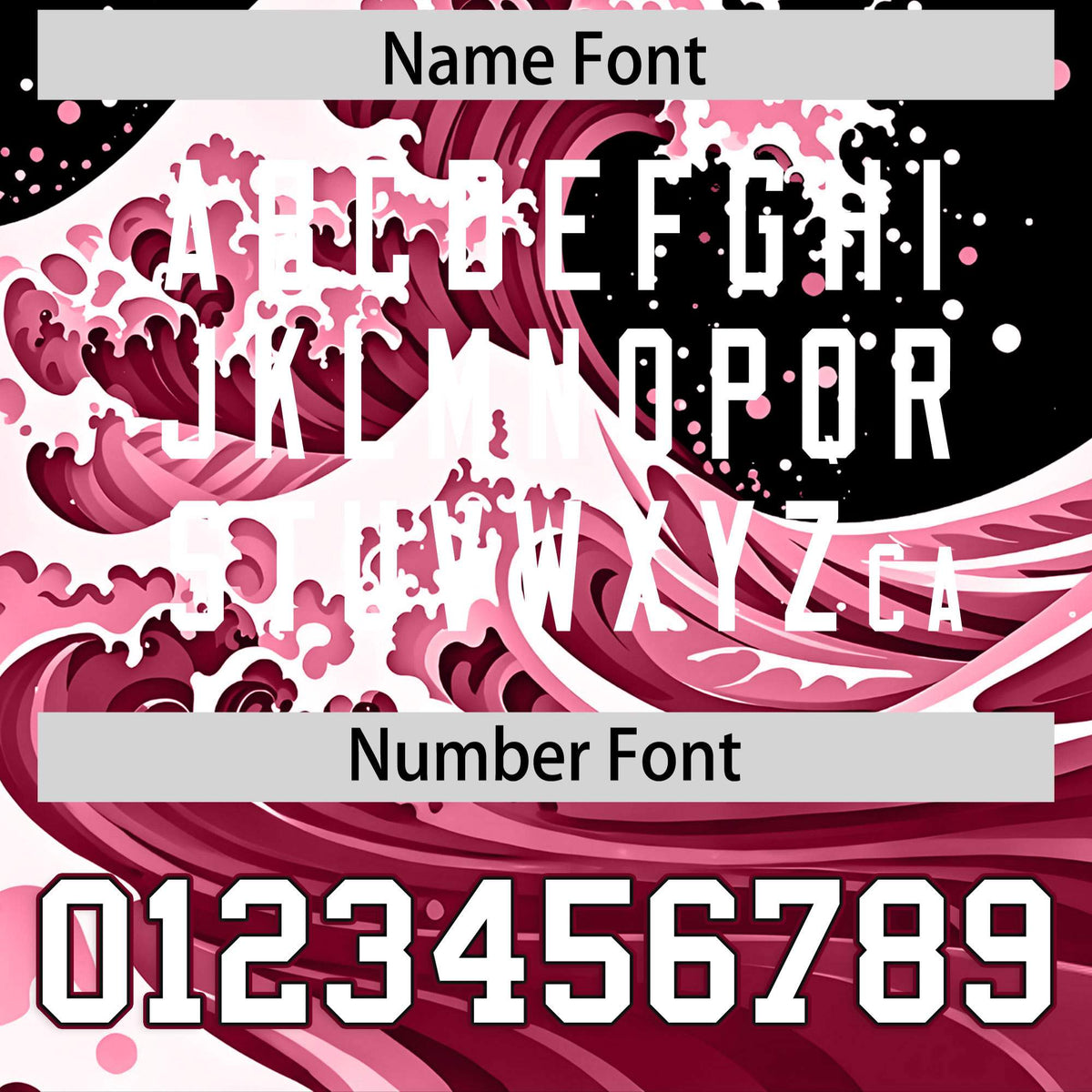 Custom Black Wave Graffiti Pattern Authentic Baseball Jersey| KXKSHOP