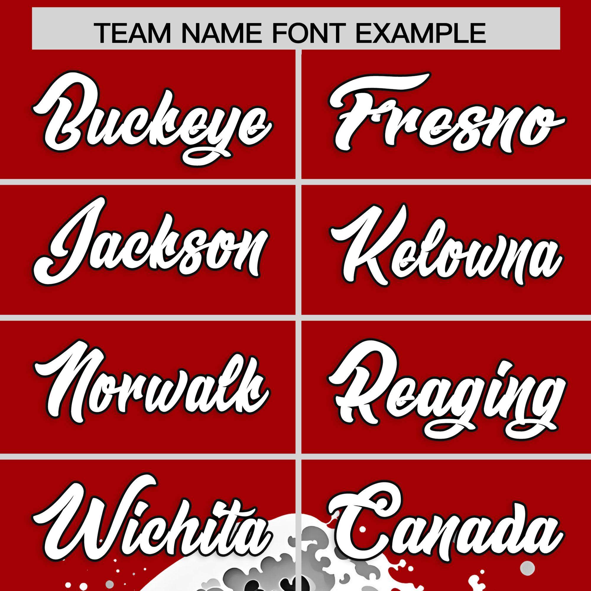 Custom Red Wave Graffiti Pattern Authentic Baseball Jersey | KXKSHOP