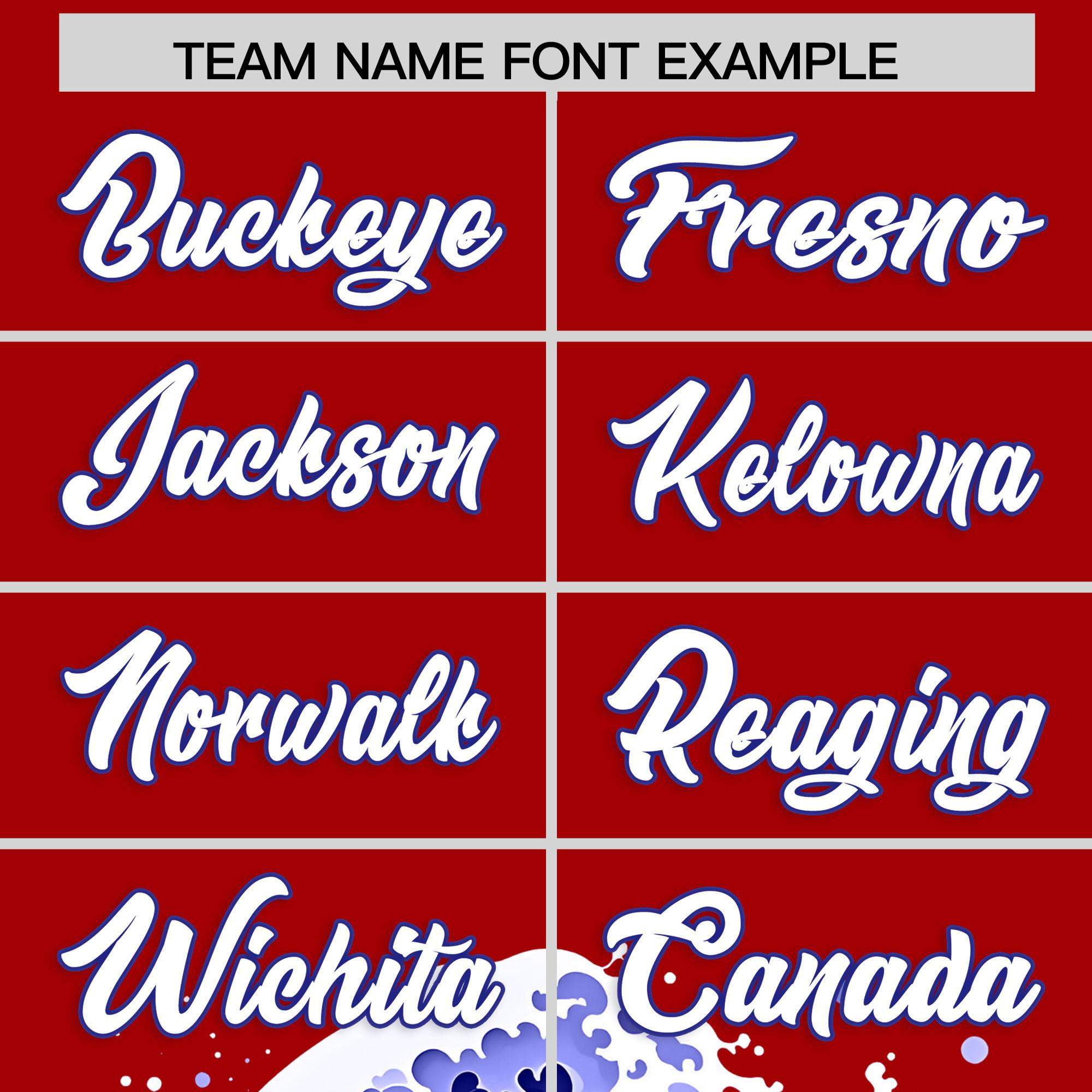 Custom Red Wave Graffiti Pattern Authentic Baseball Jersey | KXKSHOP