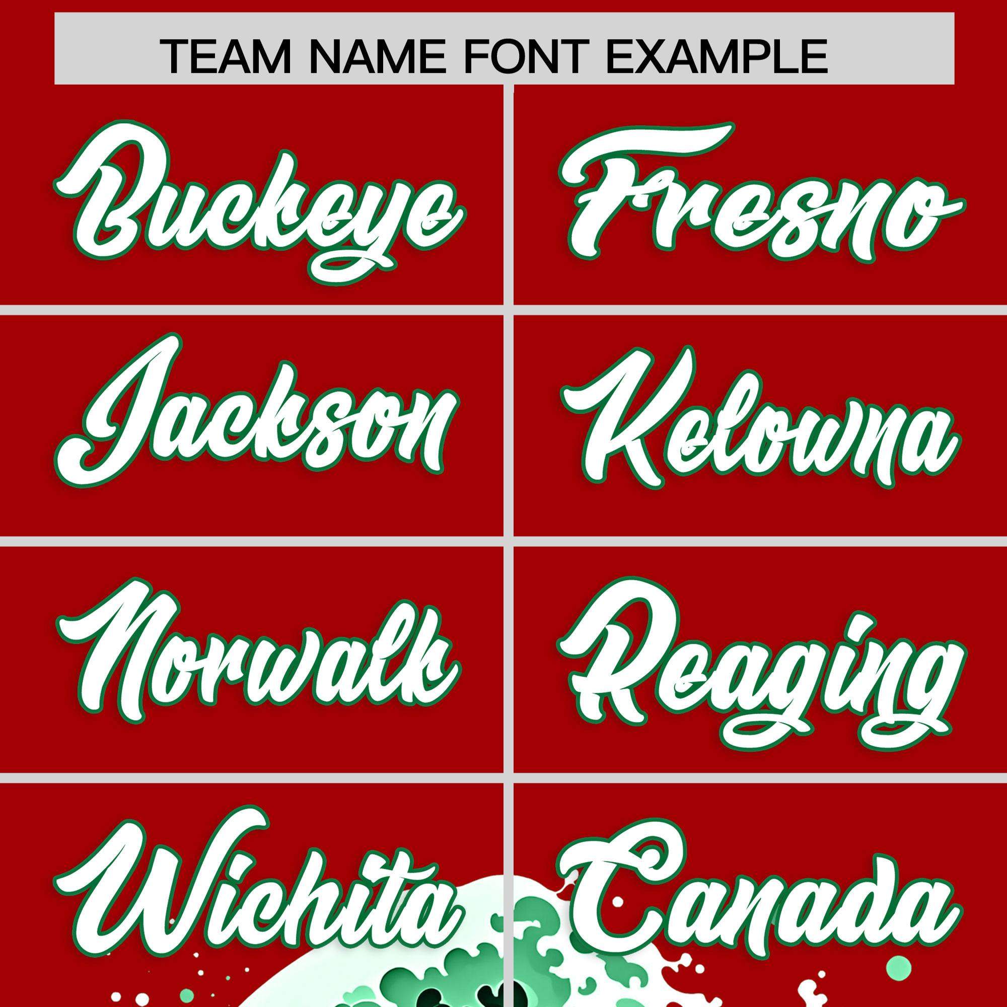 Custom Red Wave Graffiti Pattern Authentic Baseball Jersey | KXKSHOP